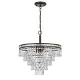 Mercer 7 Light Small Chandelier by Crystorama 5264