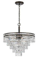 Mercer 7 Light Small Chandelier by Crystorama 5264 - 5264