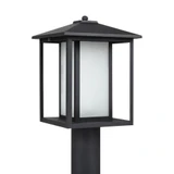 Hunnington 100W One Light Outdoor Post Lantern 9 x 15 Inch by Generation - 89129