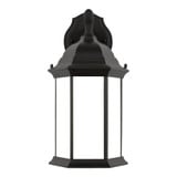 Sevier 1 Light Clear Glass Outdoor Wall Mount 15.88 Inch Tall by Generation - 8938701