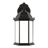 Sevier 1 Light Clear Glass Outdoor Wall Mount 15.88 Inch Tall by Generation - 8938701
