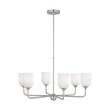 Emile 6 Light Large Chandelier by Generation Lighting - GLC1096