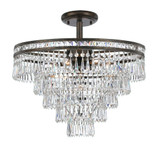 Mercer 7 Light Small Flush Mount by Crystorama 5264_Ceiling - 5264_Ceiling