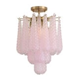 Ollie 4 Light Semi Flush Mount 20 Inch Tall X 14.25 Inch Wide by Crystorama - OLL-6004-AG_CEILING