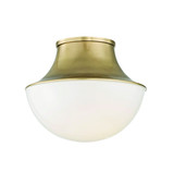 Lettie 11W 1 LED 10.75 Inch Wide Flush Mount by Hudson Valley - 9411