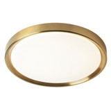Frida 30W 1 LED Light Flush Mount by Dainolite - FID-1630LEDFH