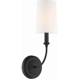 Sylvan 1 Light Candle Style Wall Sconce 15.75 Inch Tall by Crystorama - 2241