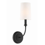 Sylvan 1 Light Candle Style Wall Sconce 15.75 Inch Tall by Crystorama - 2241