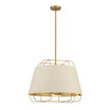 Tura 6 Light Large Pendant by Eurofase - 38145