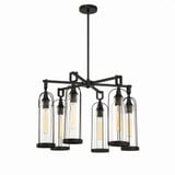 Yasmin 6 Light Large Outdoor Pendant by Eurofase - 42729