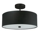 Everly 3 Light 14.25 Inch Wide Semi Flush Mount by Dainolite - 571-143SF