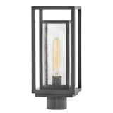 Republic 1 Light Medium Outdoor Post or Pier Mount 7 x 17 Inch by Hinkley  - 1001