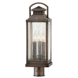 Revere 3 Light Medium Outdoor Post or Pier Mount 7 x 22.25 Inch by Hinkley  - 1181