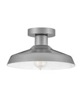 Forge 1 Light 2.42 Inch Wide Outdoor Flush Mount by Hinkley - 12072