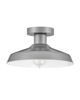 Forge 1 Light 2.42 Inch Wide Outdoor Flush Mount by Hinkley - 12072