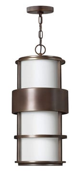 Saturn 1 Light Outdoor Small Pendant by Hinkley - 1902