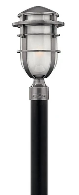 Reef 1 Light Large Outdoor Post Top or Pier Mount Lantern by Hinkley - 1951