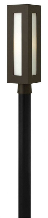 Dorian One Light Post Mount in Modern Style 6 x 20.75 Inches by Hinkley  - 2191