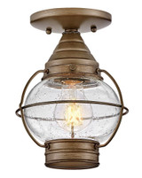 Cape Cod 1 Light 4 Inch Wide Flush Mount by Hinkley - 2203