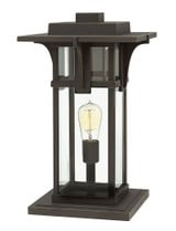 Manhattan 1 Light Large Outdoor Pier Mount Lantern Inches by Hinkley  - 2327