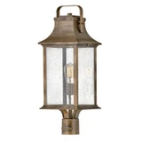 Grant 1 Light Medium Outdoor Post Mount 8.5 x 23.75 Inches by Hinkley - 2391