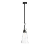 Lakewood 1 Light Small Pendant by Savoy House - 7-1831-1