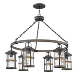 Lakehouse 6 Light Oversized Outdoor Pendant by Hinkley - 2689