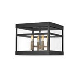 Porter 4 Light 10.58 Inch Wide Outdoor Flush Mount by Hinkley - 2803