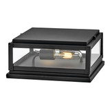 Max 16W 2 LED Small Outdoor Pier Mount 7.5 x 12 Inches by Hinkley  - 28858-LV