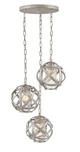 Carson 3 Light Transitional Large Outdoor Pendant by Hinkley - 29704