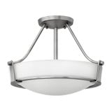 Hathaway 3 Light 12 Inch Wide Semi Flush Mount by Hinkley - 3220