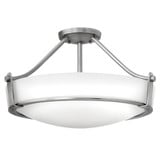 Hathaway 4 Light 18 Inch Wide Semi Flush Mount by Hinkley - 3221