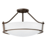 Hathaway 4 Light 18 Inch Wide Semi Flush Mount by Hinkley - 3221