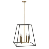 Fulton 4 Light Medium Foyer Chandelier by Hinkley - 3336