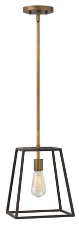Fulton 1 Light Small Pendant 12.25 Inch Tall by Hinkley - 3351