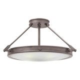 Collier 4 Light 11 Inch Wide Semi Flush Mount by Hinkley - 3382