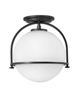 Somerset 1 Light 4.9 Inch Wide Semi Flush Mount by Hinkley - 3403