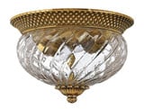 Plantation 2 Light 6.75 Inch Wide Flush Mount by Hinkley - 4102