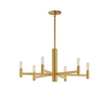 Emana 6 Light Medium Chandelier by Maxim - 21366
