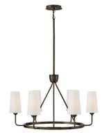 Lewis 30W 6 LED Light Large Pendant by Hinkley - 45006