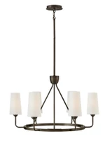 Lewis 30W 6 LED Light Large Pendant by Hinkley - 45006