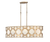 Carter 6 Light Oversized Linear Chandelier by Hinkley - 4738