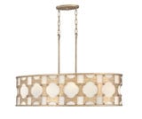 Carter 6 Light Oversized Linear Chandelier by Hinkley - 4738