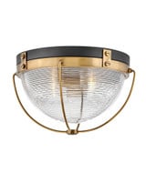 Crew 2 Light 12 Inch Wide Flush Mount by Hinkley - 4841