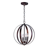 Provident 4 Light Medium Pendant 16 Inch Wide by Maxim - 10031