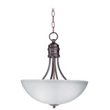 Logan 3 Light Medium Invert Bowl Pendant by Maxim - 10044