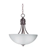 Logan 3 Light Medium Invert Bowl Pendant by Maxim - 10044