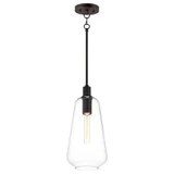 Babylon 1 Light Small Pendant 16 Inch Tall by Maxim - 11114