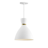 Carillon 1 Light Small Pendant 11.75 Inch Tall by Maxim - 11302