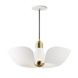 Poppy 4W 1 LED Up Large Pendant by Maxim - 11392